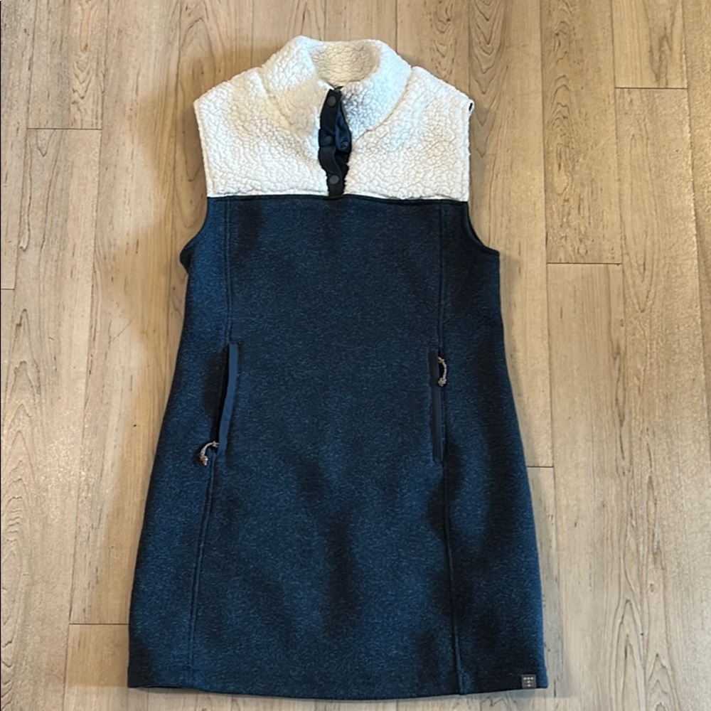 Callitrix Fleece Vest Dress